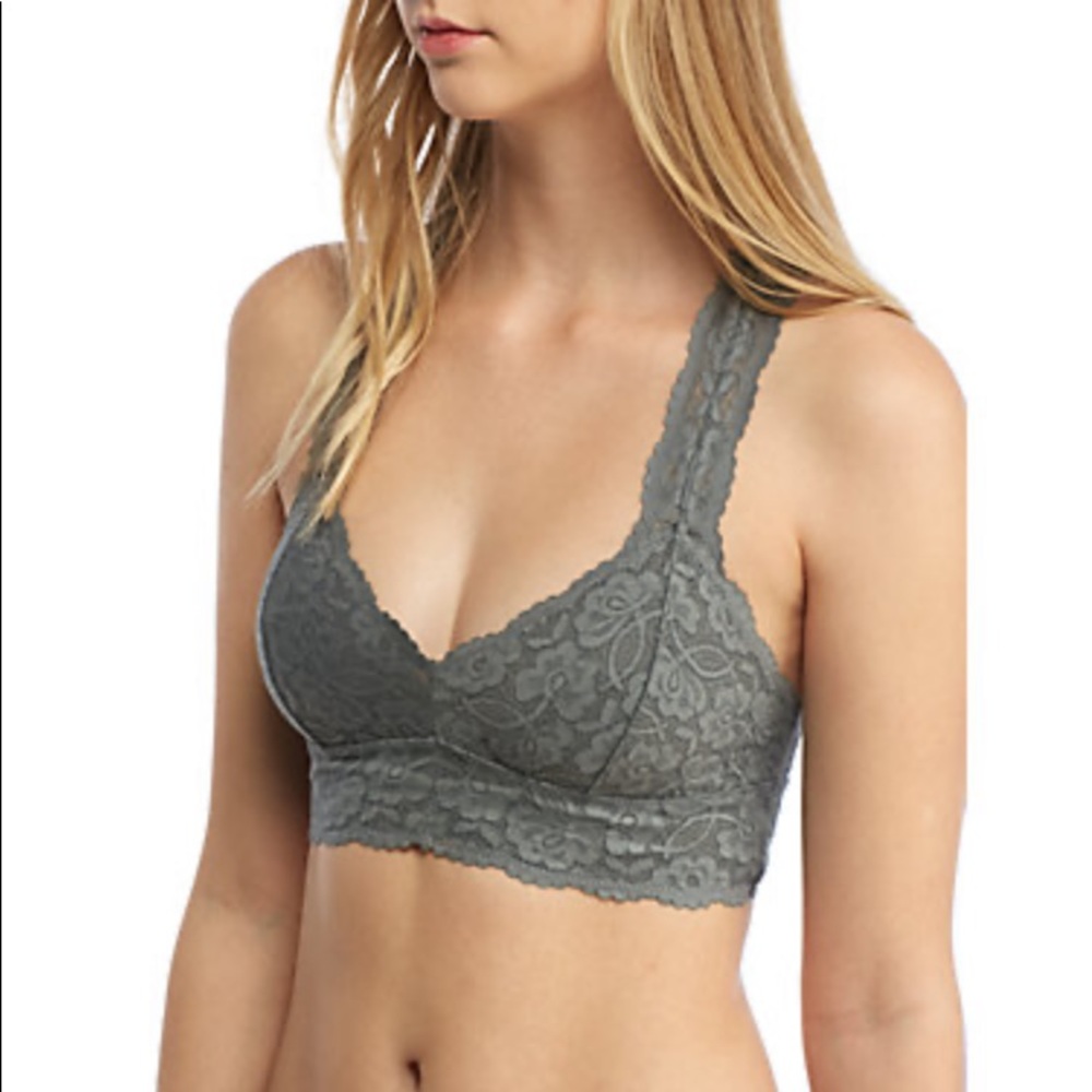 FREE PEOPLE GALLOON RACERBACK BRA FALL FROST NWT